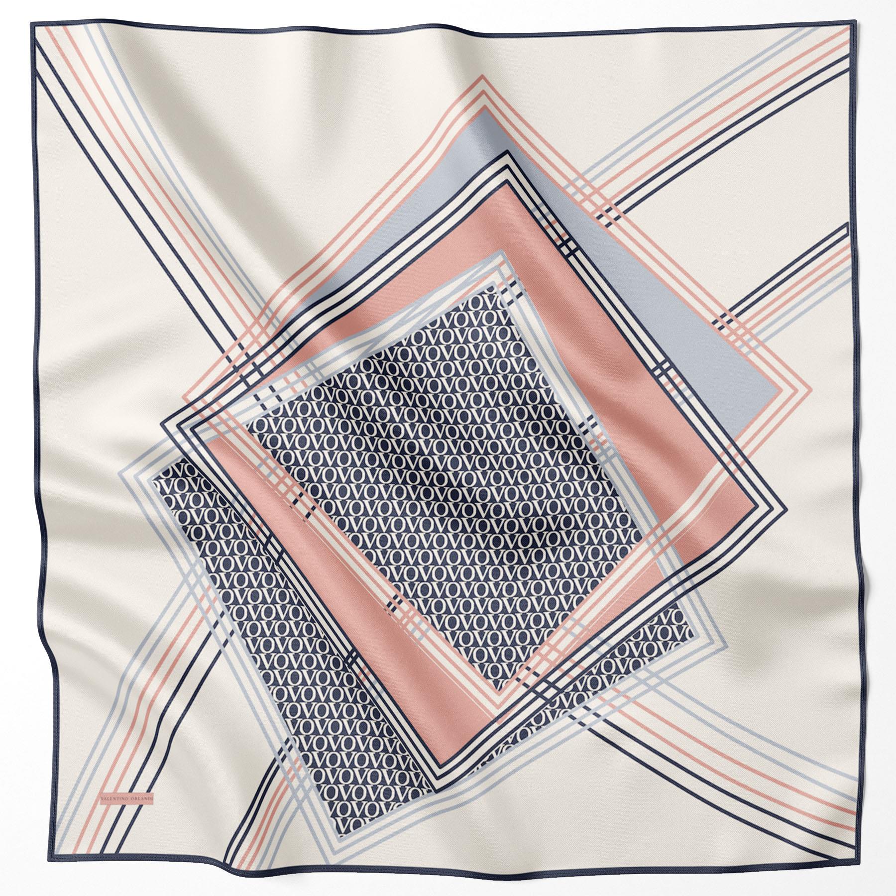 Valentino Orlandi Desenli Milano Eşarp - 51993-09