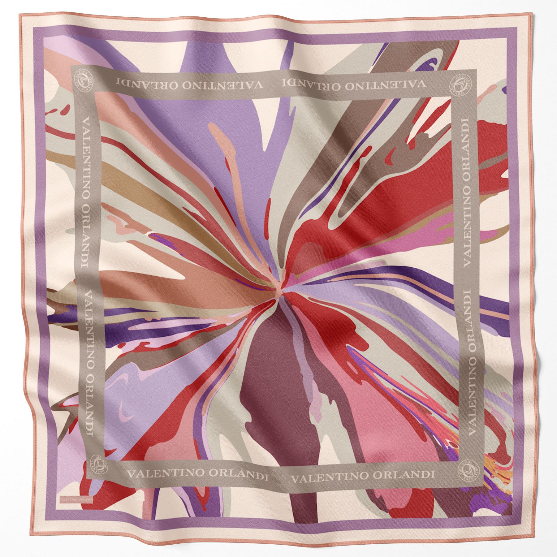 Valentino Orlandi Desenli Milano Eşarp - 51995-09