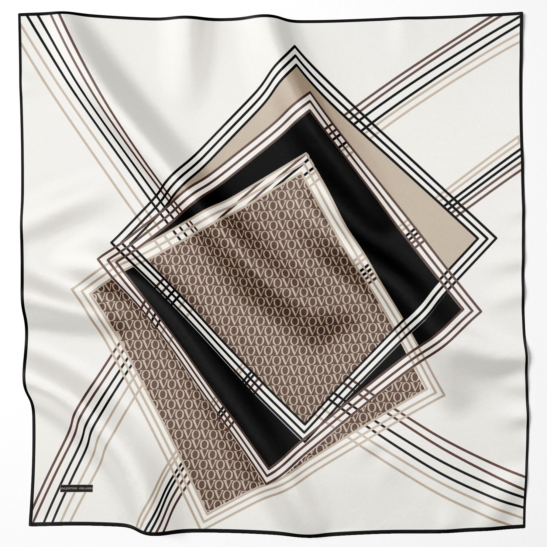 Valentino Orlandi Desenli Milano Eşarp - 51993-08