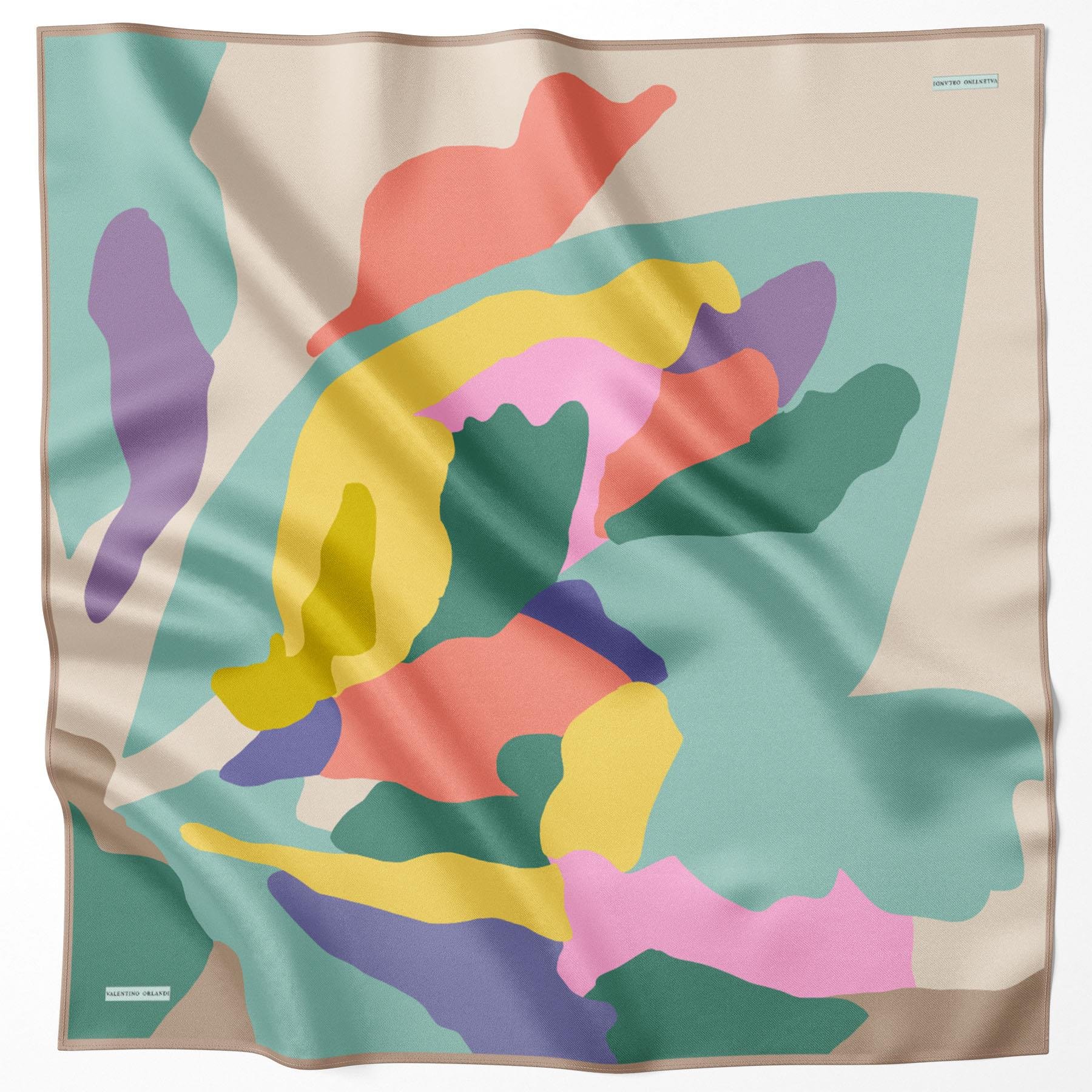 Valentino Orlandi Desenli Milano Eşarp - 51895-16