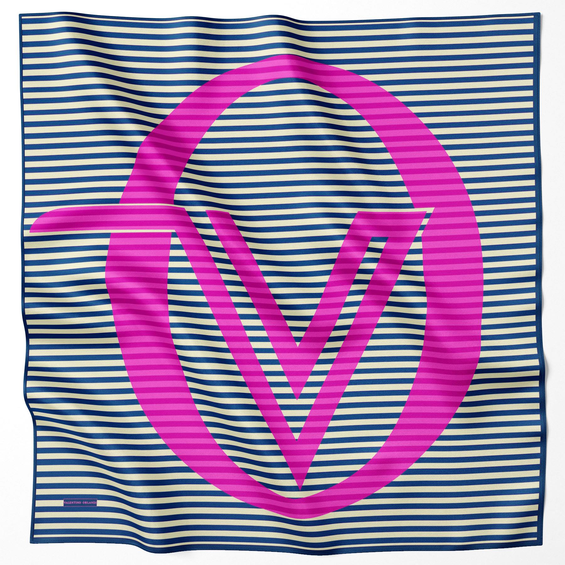 Valentino Orlandi Desenli Milano Eşarp - 51983-28