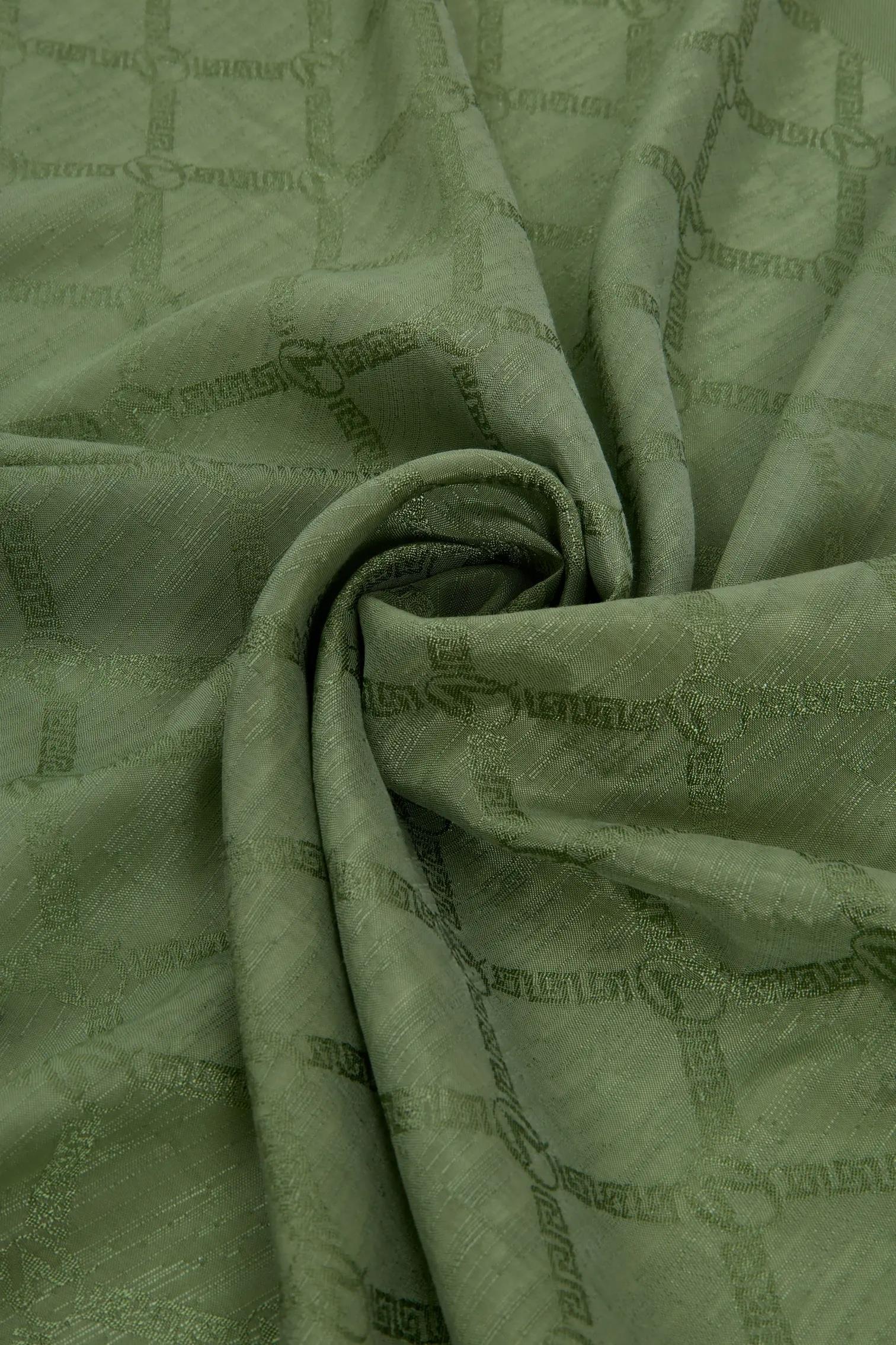 Valentino Orlandi Siena, Jakarlı Şal - Logo Desen - 07 - Çağla Yeşili