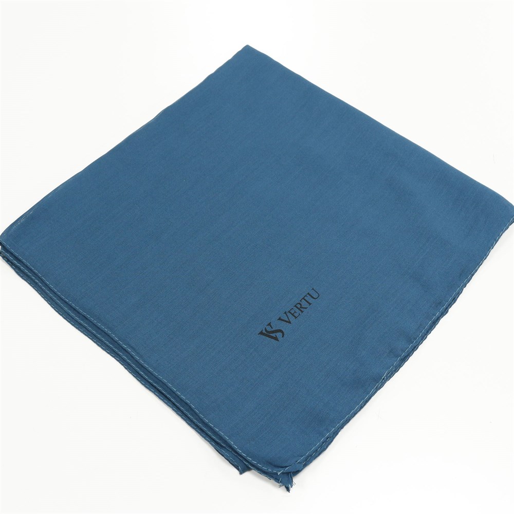 Vertu Düz Renk Yazma - 16 Petrol