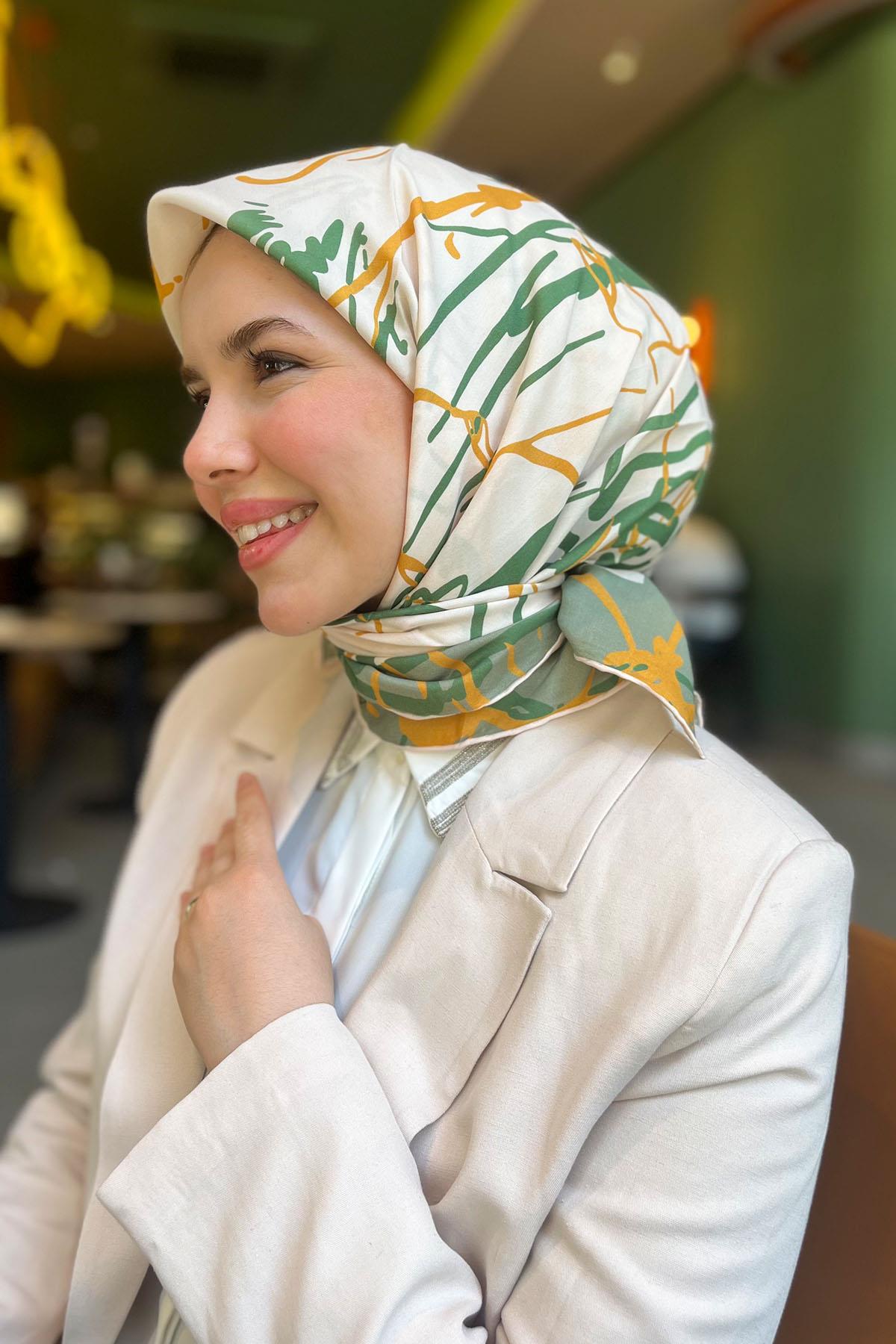 Viskon Floş, Milano Eşarp - 51355-24