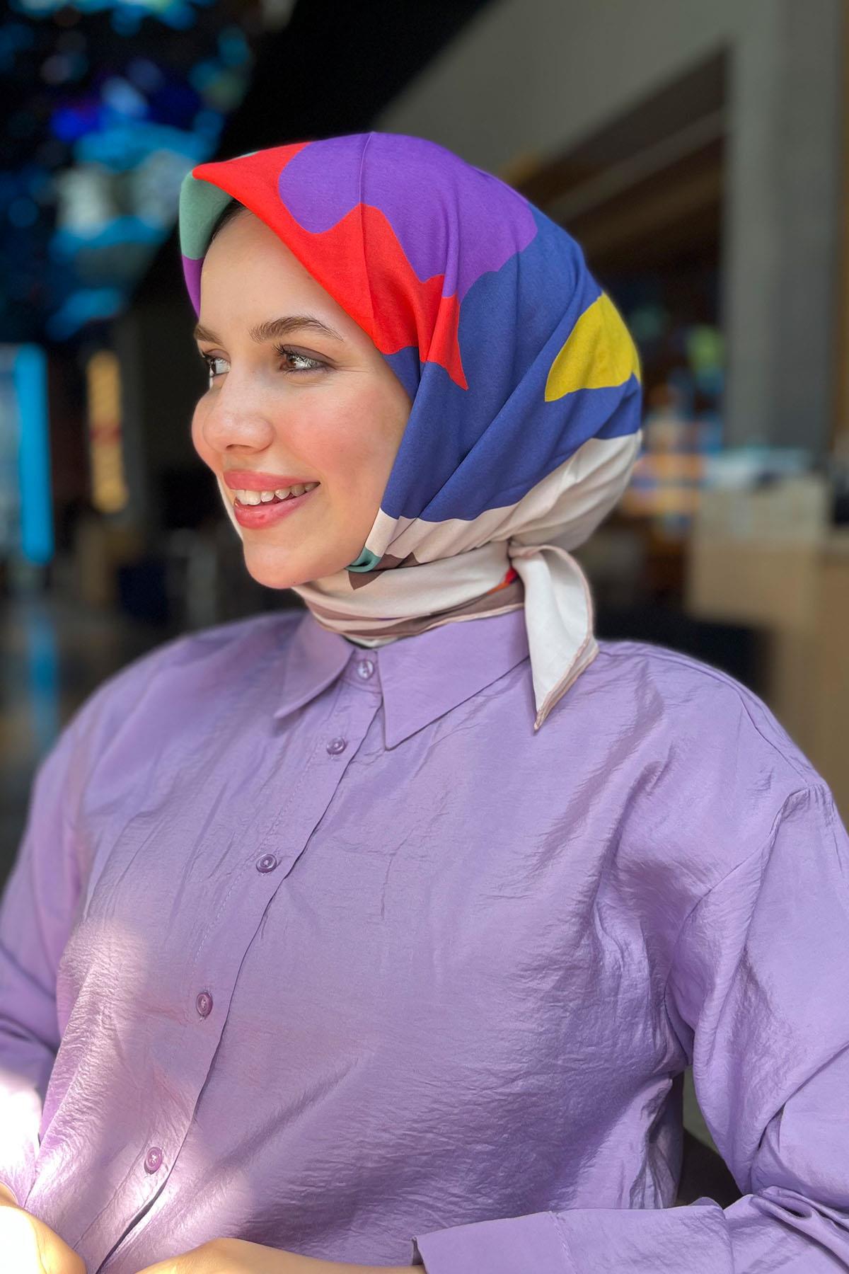 Viskon Floş, Milano Eşarp - 51895-20