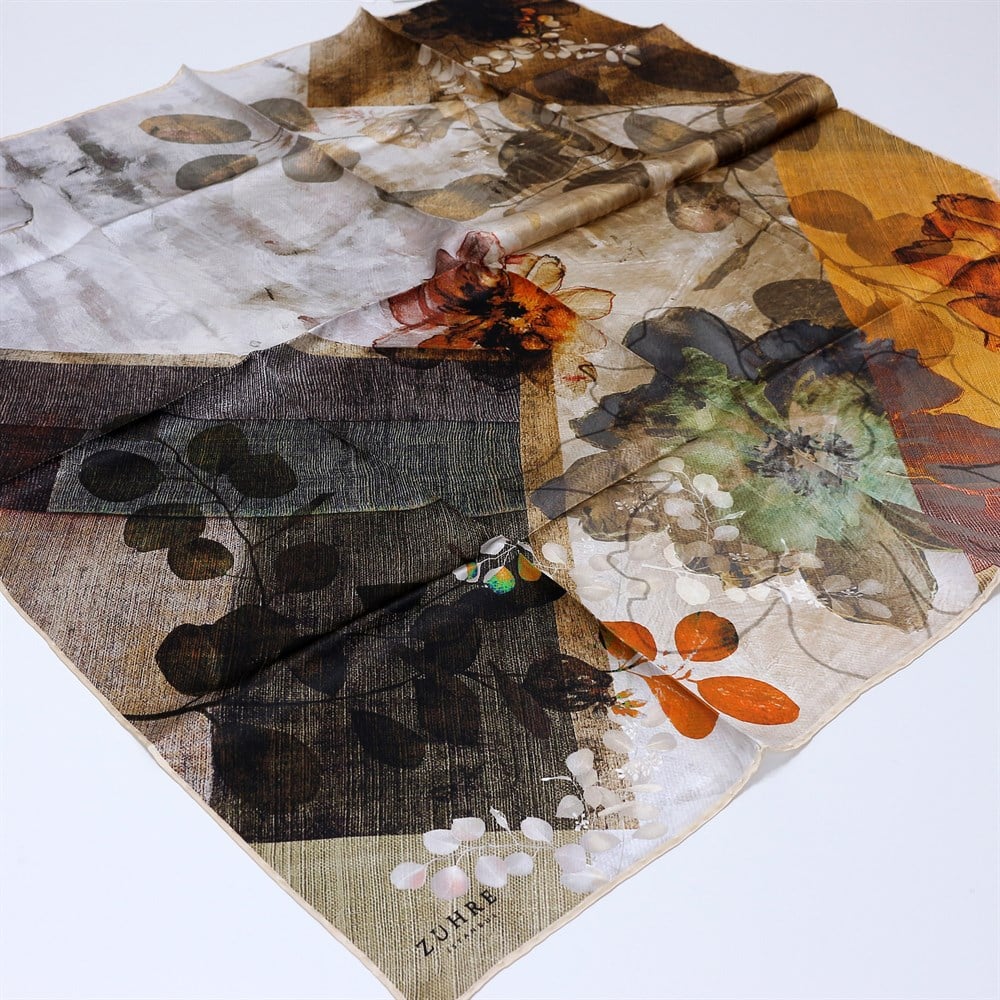 Zühre İpek Eşarp 2020 İlkbahar Yaz - Z4796 10 - Sura