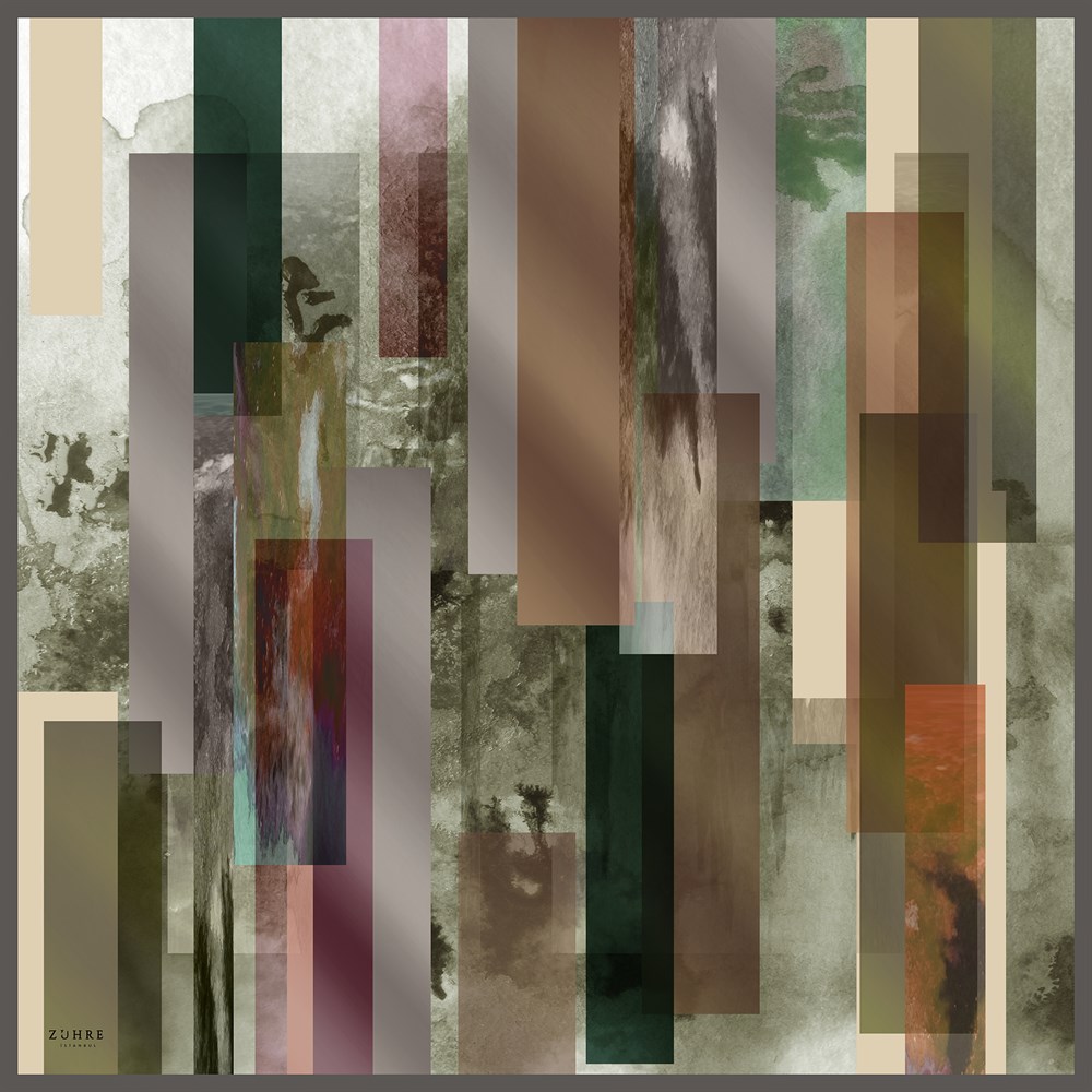 Zühre İpek Eşarp 2020/2021 Sonbahar Kış - Z5809 V13 - Sura