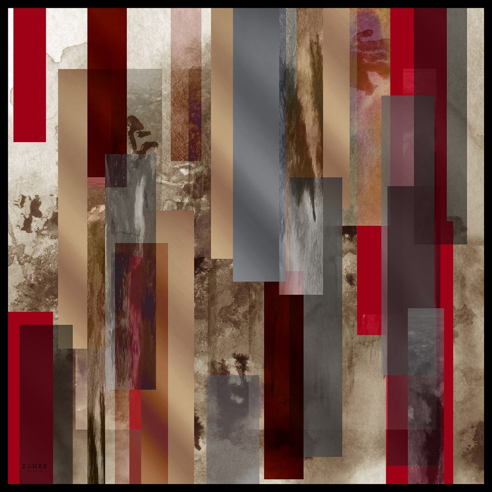 Zühre İpek Eşarp 2020/2021 Sonbahar Kış - Z5809 V15 - Sura