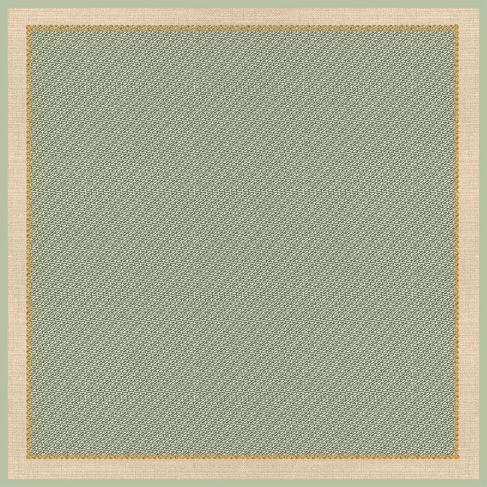 Zühre İpek Eşarp Monogram Desen - V4 - Sura