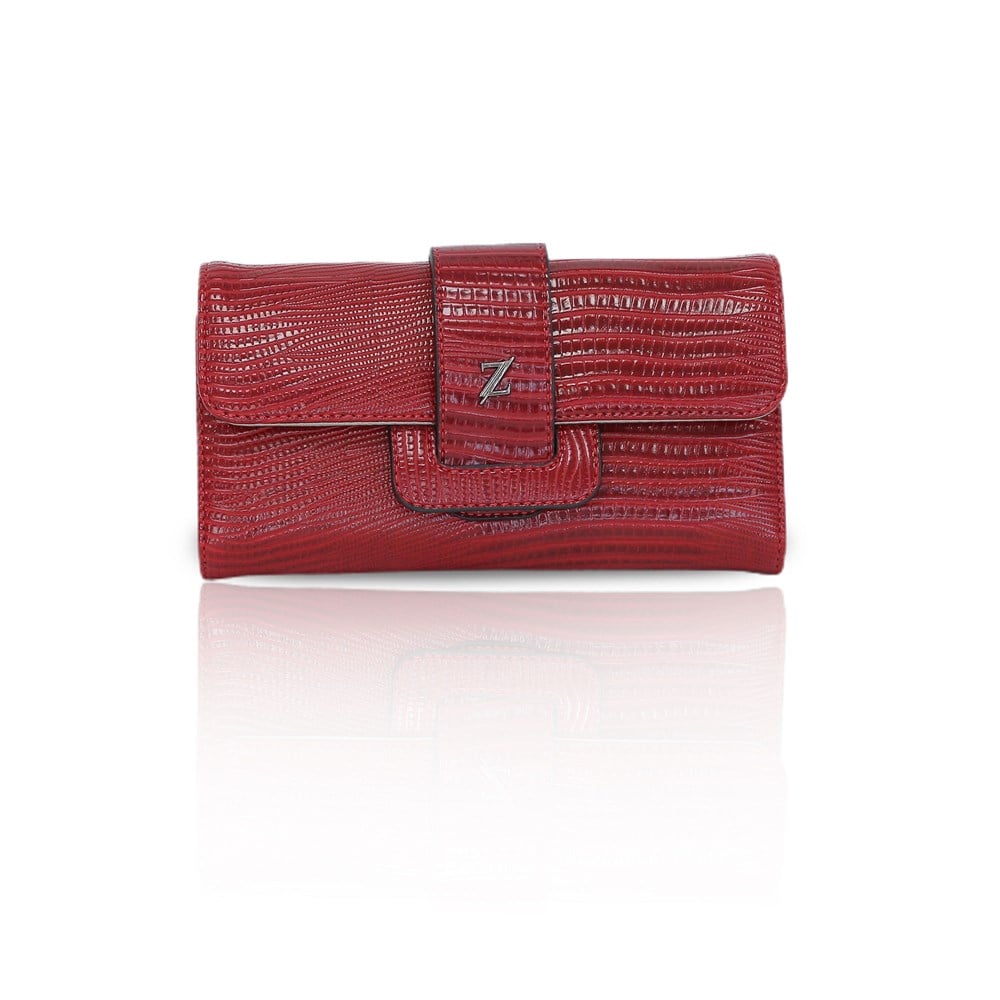 Zühre Lazer Cüzdan - C0009 - Kırmızı