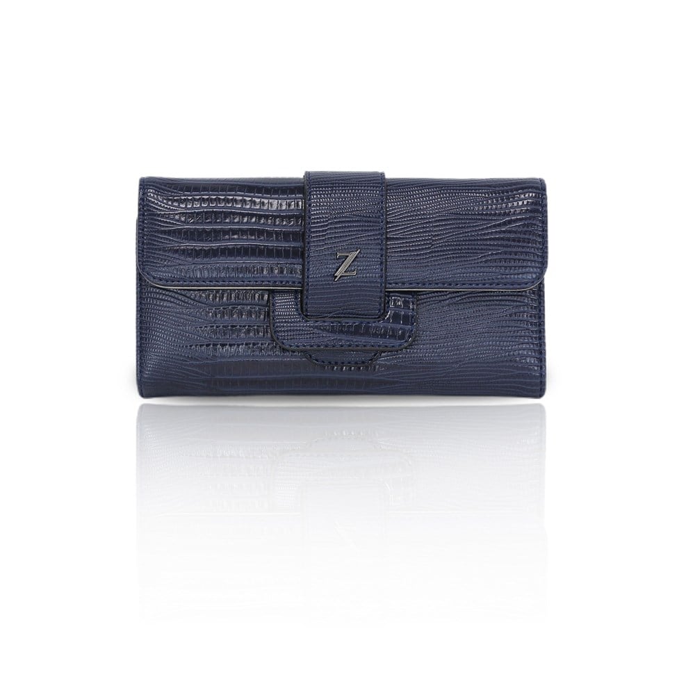 Zühre Lazer Cüzdan - C0009 - Lacivert