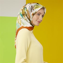 Armine İpek Eşarp 2022 İlkbahar-Yaz - 8754D-31 - Tivil