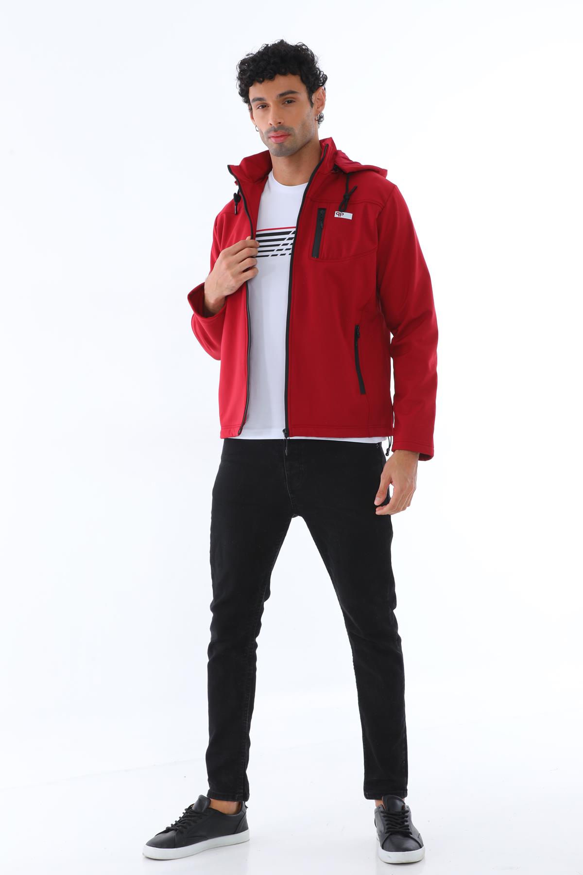 Erkek Kapüşonlu Yağmurluk