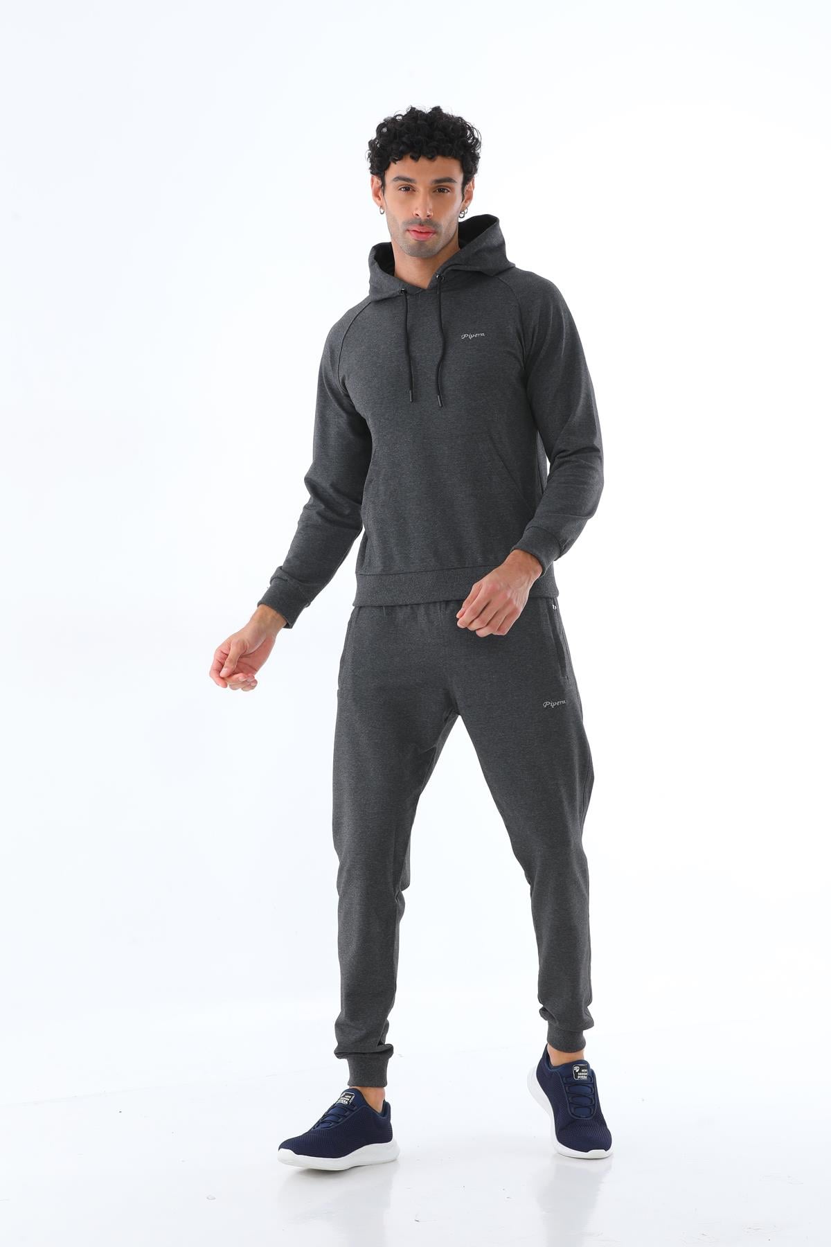 Erkek Sweat Kapüşonlu Eşofman Takımı