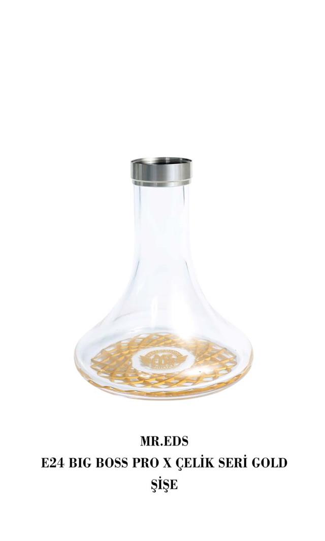 E24 Big Boss Pro X 4 Çelik Bilezikli Cam Şişe