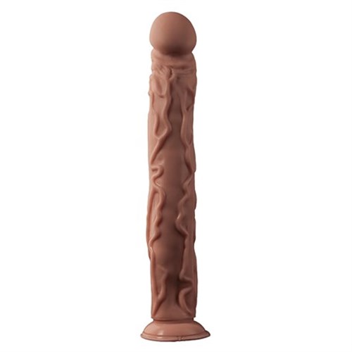 35 cm Gerçekçi Uzun & Kalın Dildo Penis (Ürün Kodu: T1141)