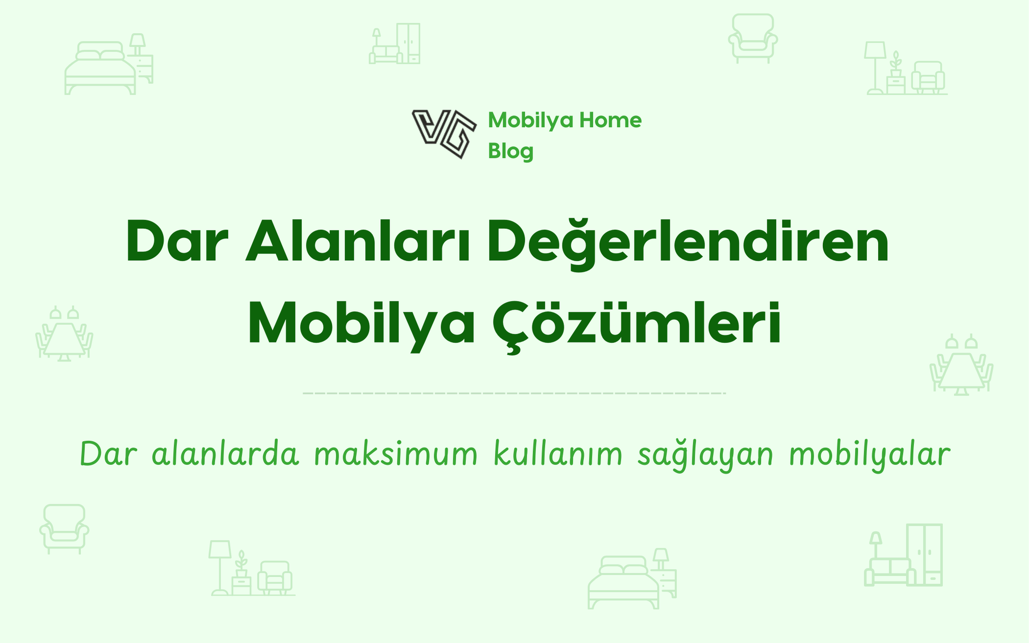 Dar Alanları Değerlendiren Mobilya Çözümleri