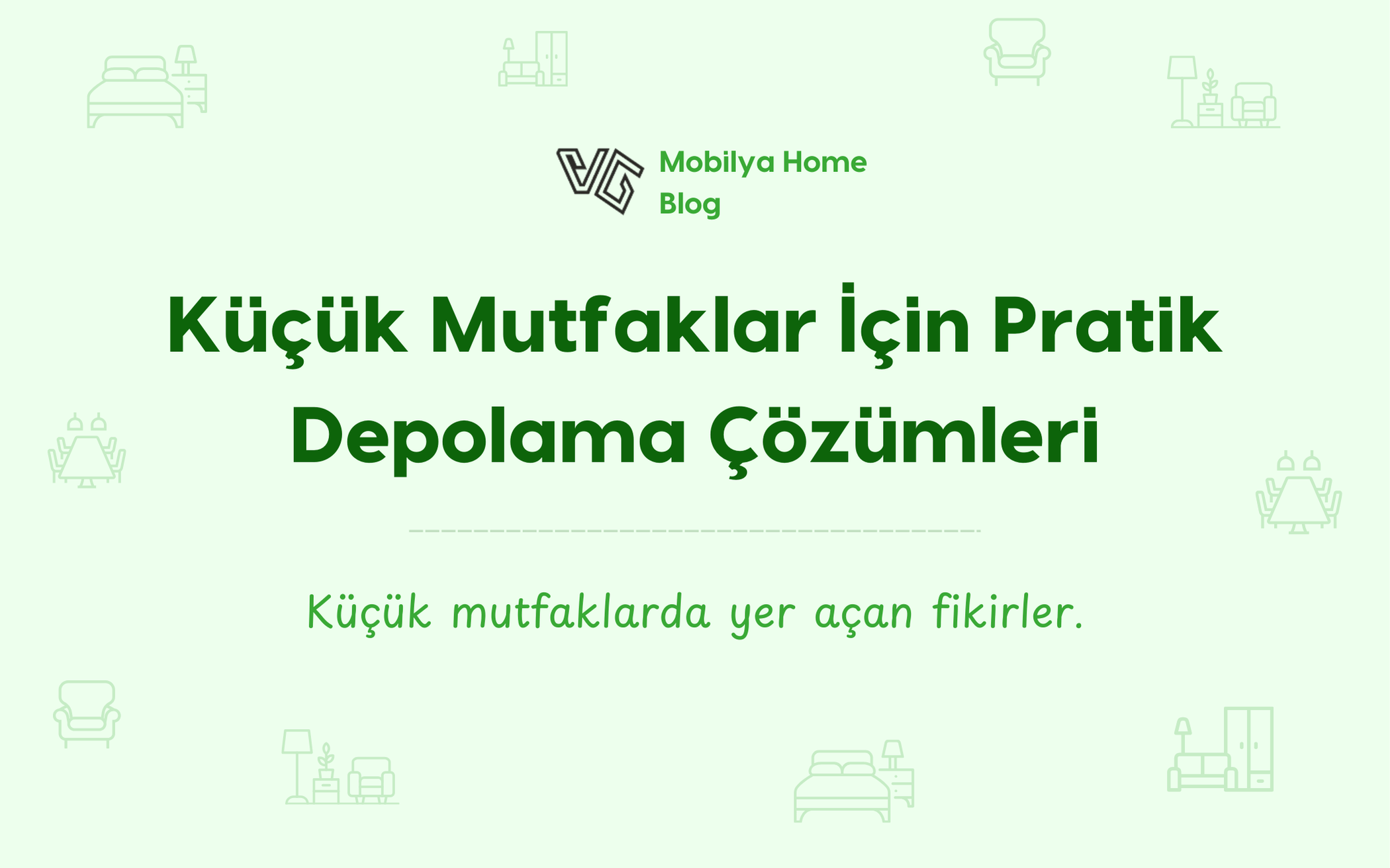 Küçük Mutfaklar İçin Pratik Depolama Çözümleri