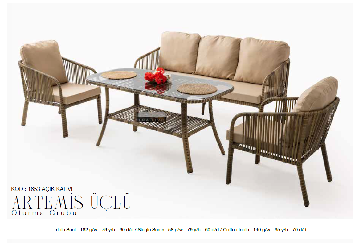 ARTEMİS ÜÇLÜ BAHÇE TAKIMI