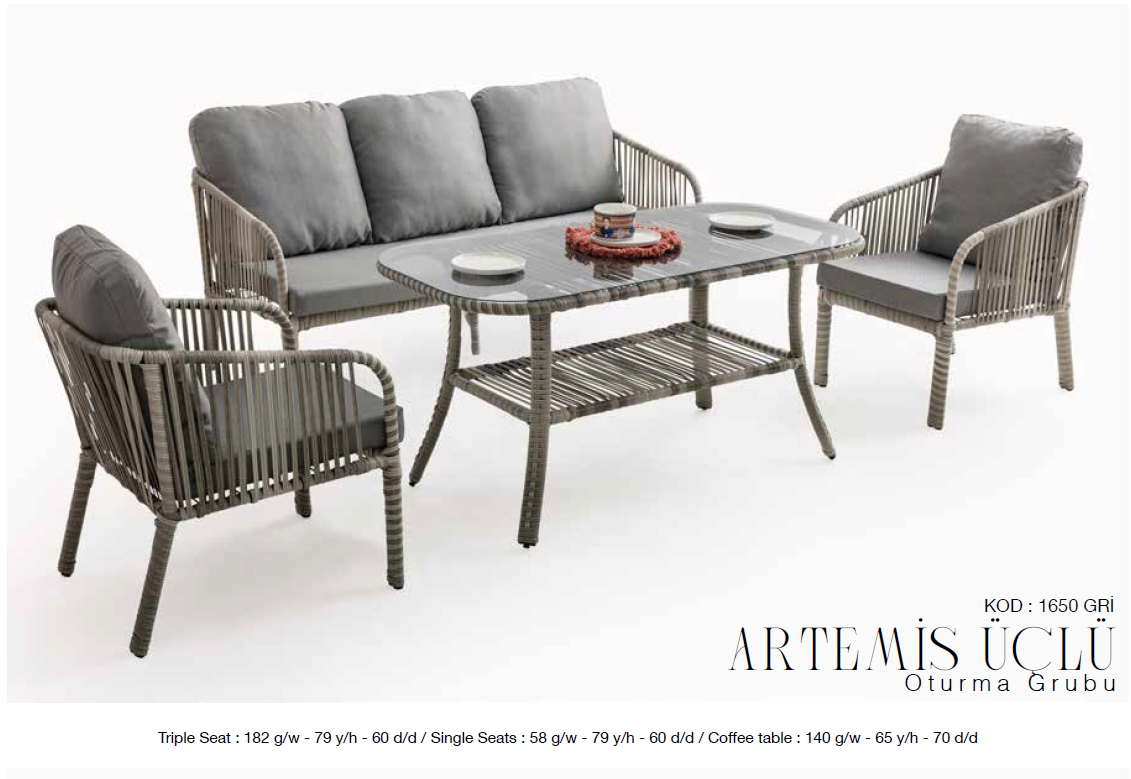 ARTEMİS ÜÇLÜ BAHÇE TAKIMI