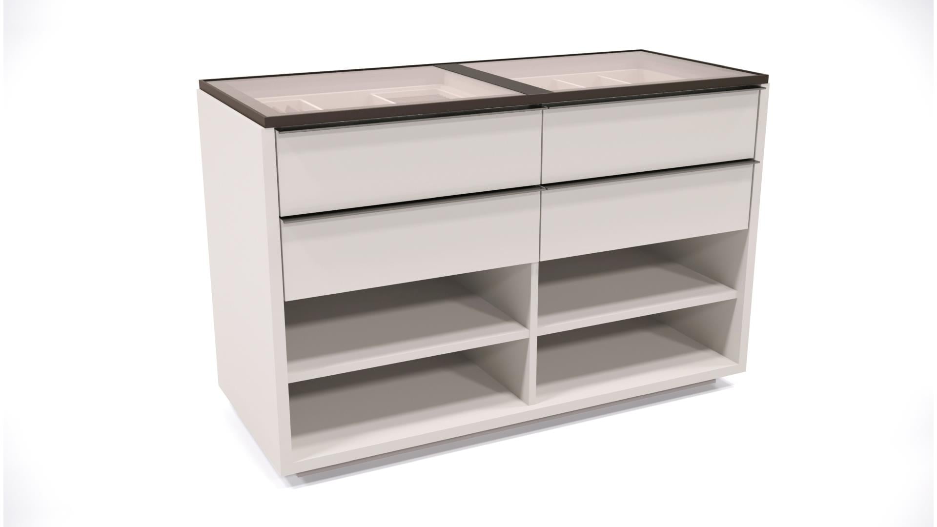 DRESS 120 CM ADA ŞİFONYER 4 CEKMECELİ