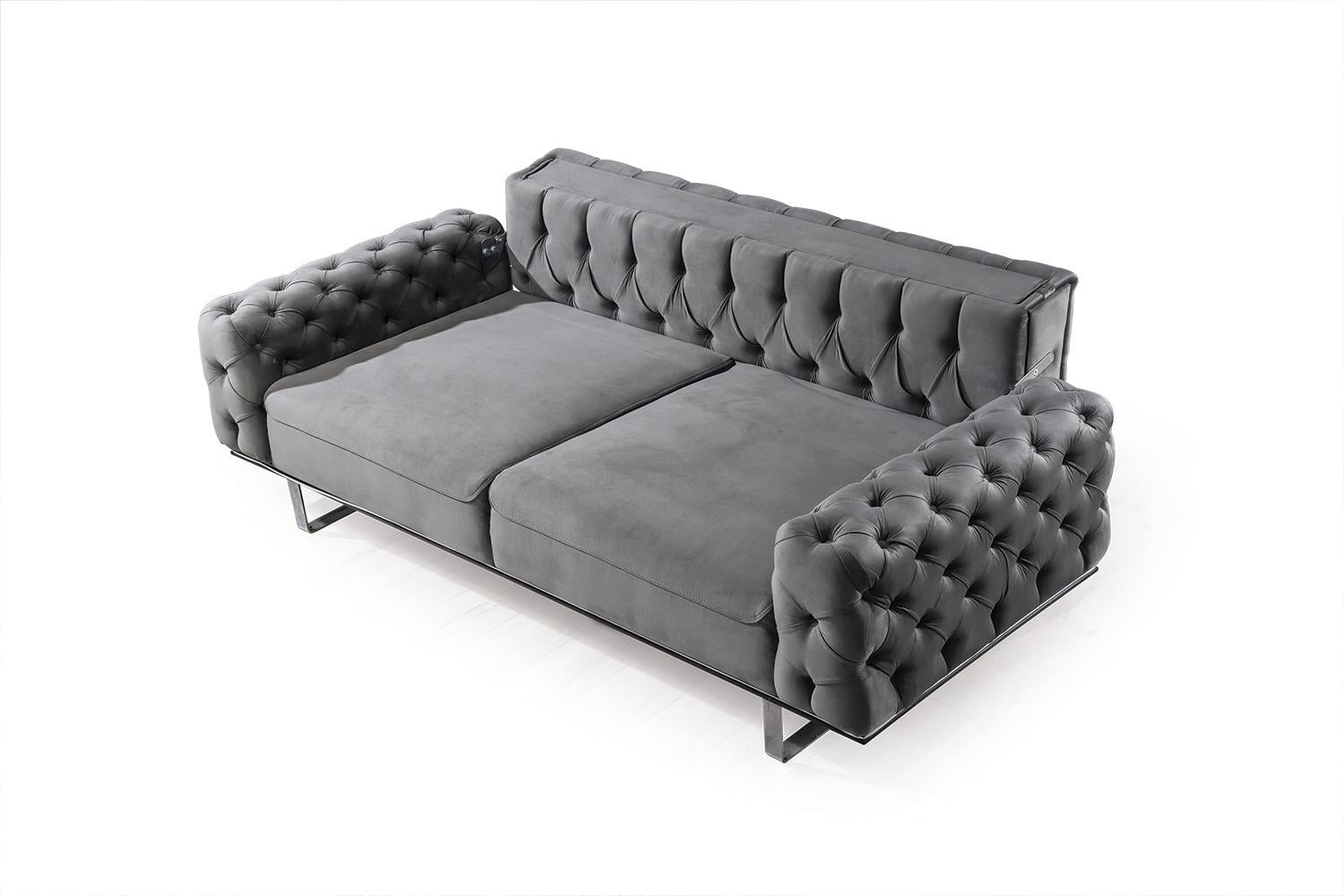 LİLA ÜÇLÜ KOLTUK