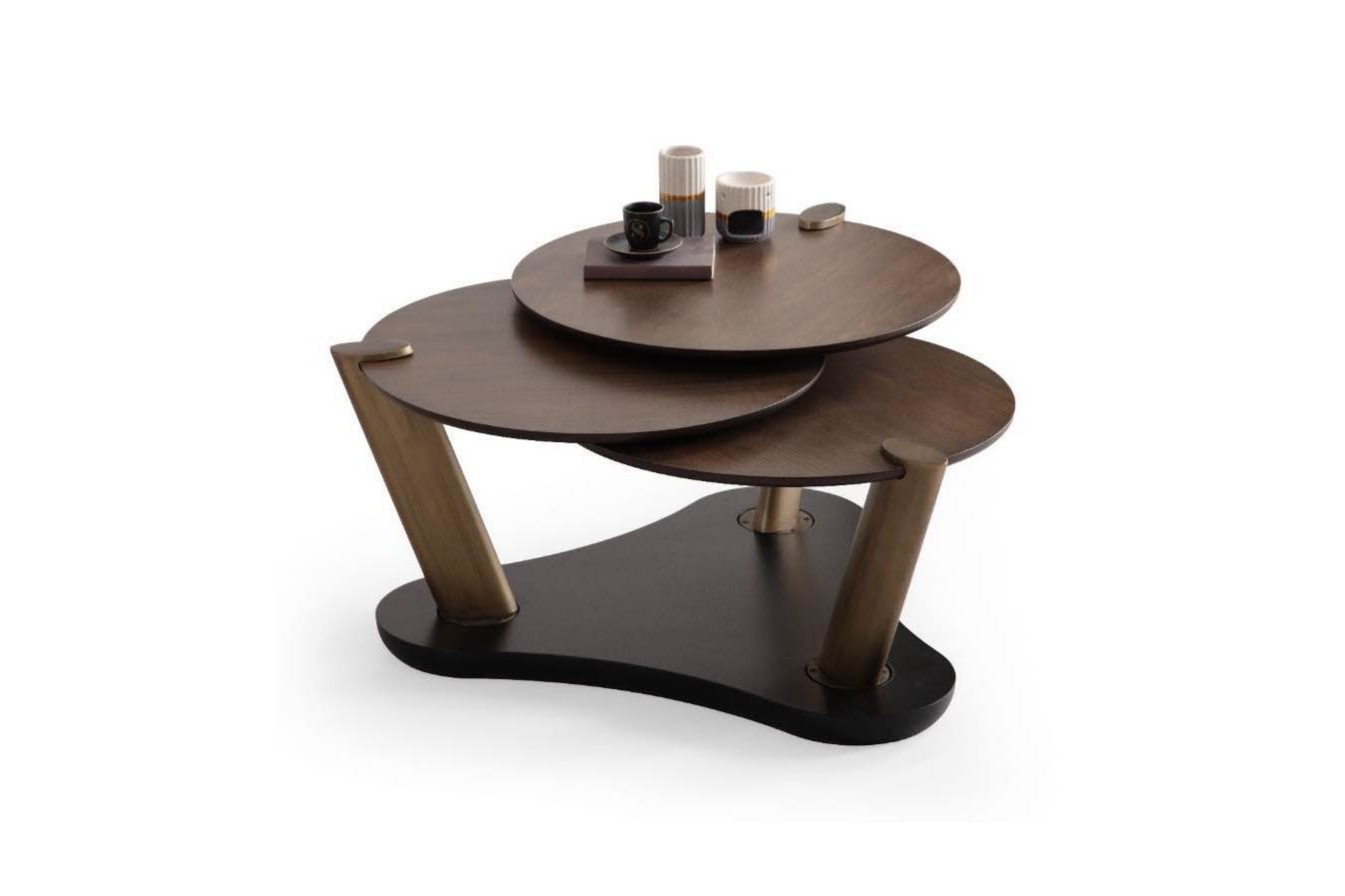 TRİO BRASS ORTA SEHPA