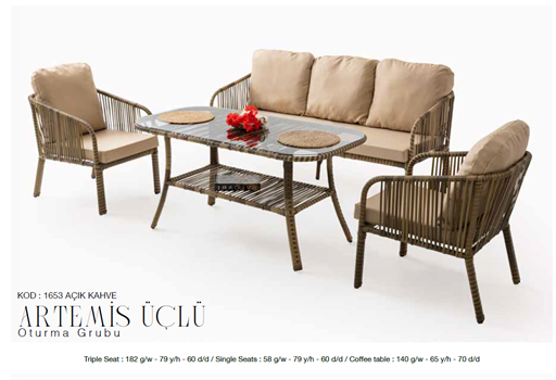 ARTEMİS ÜÇLÜ BAHÇE TAKIMI