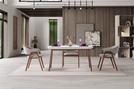 BALTİMORE CEVİZ MASA TAKIMI