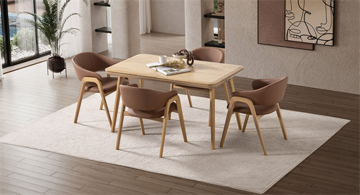 BALTİMORE MEŞE MASA TAKIMI