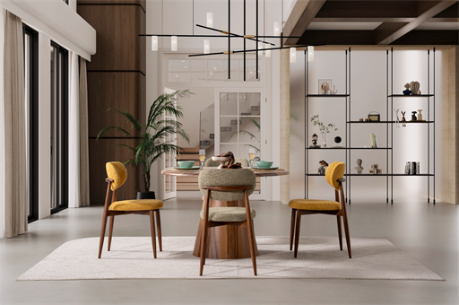 BASEL CEVİZ MASA TAKIMI