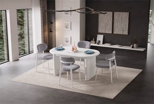 BELEN BEYAZ MASA TAKIMI