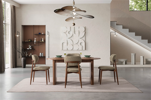 BELEN CEVİZ MASA TAKIMI