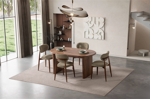 BELEN CEVİZ MASA TAKIMI