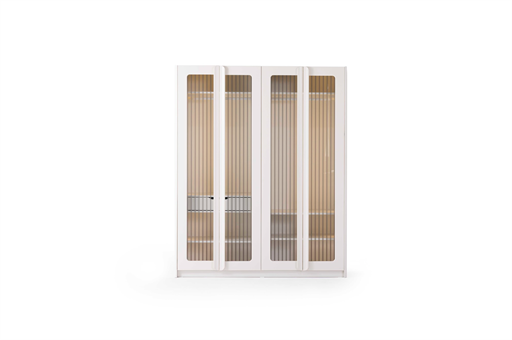 BELGRAD DÖRT KAPAKLI CAM DOLAP