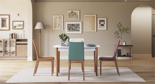 BOSTON CEVİZ MASA TAKIMI