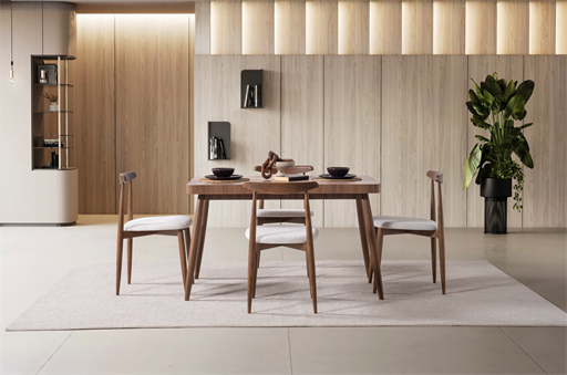 BURGAZ CEVİZ MASA TAKIMI