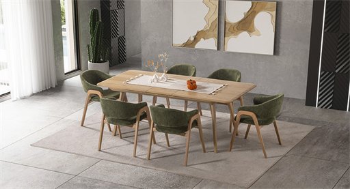 DELAMORE MEŞE MASA TAKIMI