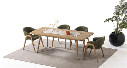 DELAMORE MEŞE MASA TAKIMI