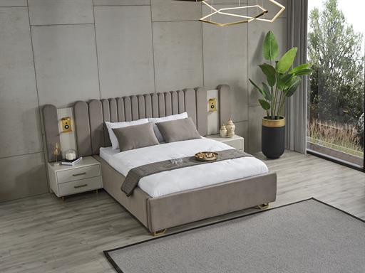 GOLD BLACK LİNE 160*200 BAZALI KARYOLA