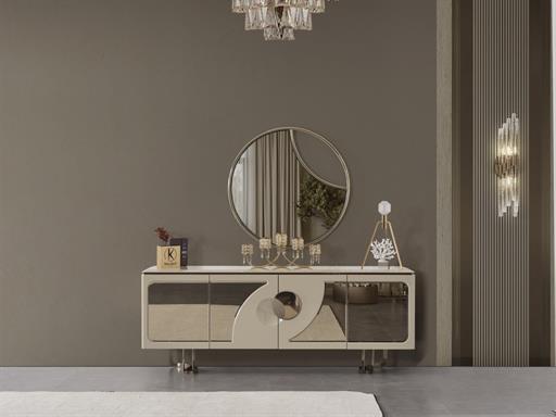 GUCCİ AYNALI KONSOL