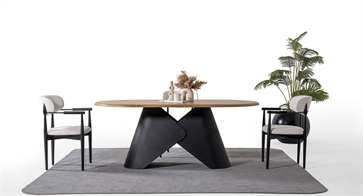 LİNEA SİYAH MASA TAKIMI