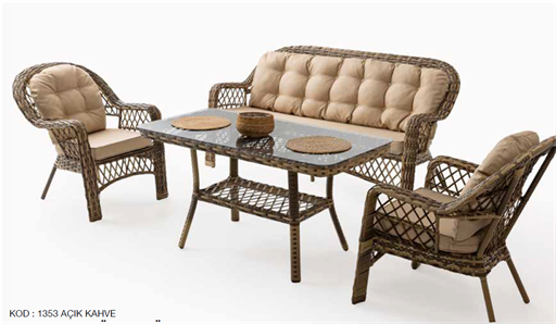 LORA ÜÇLÜ BAHÇE TAKIMI