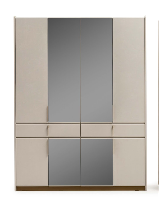 LOREN 4 KAPAKLI ÇEKMECELİ DOLAP