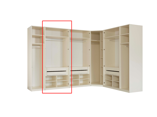 MERKÜR 2 KAPAKLI CAMLI MODÜL