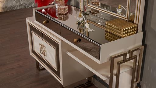 MİLANO AYNALI ŞİFONYER