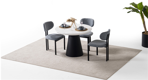 MİLANO BEYAZ MASA TAKIMI