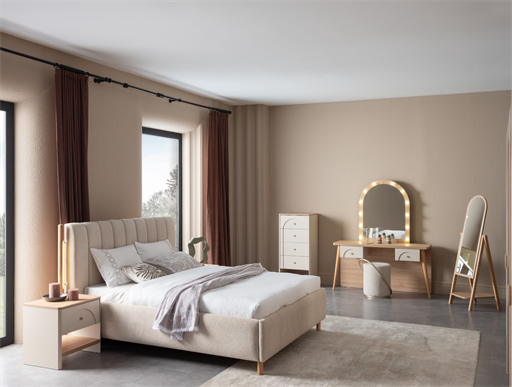 MİLOS 180*200 BAZALI KARYOLA