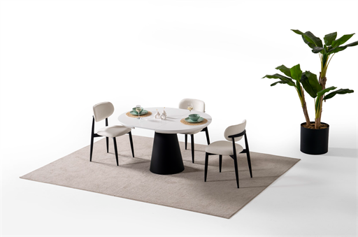 MURANO BEYAZ MASA TAKIMI