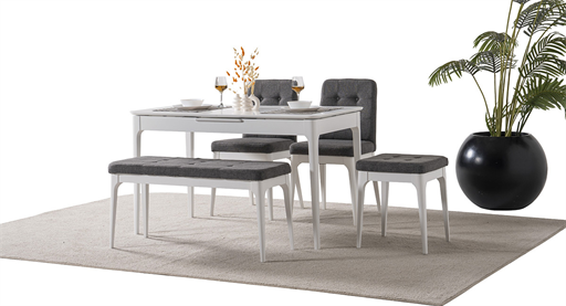 NAİROBİ  BEYAZ MASA TAKIMI